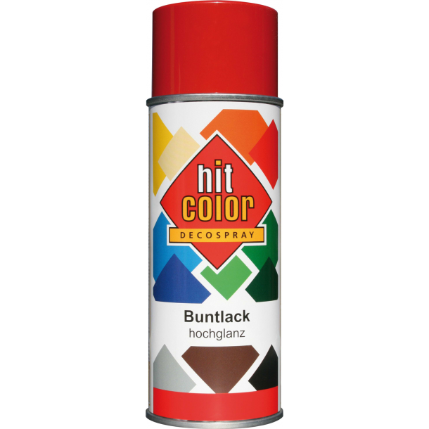 Hit Color Belton 320 Spraymaling 400 Ml Blank Flammerød Ral3000 Spraymaling Malerlageret 